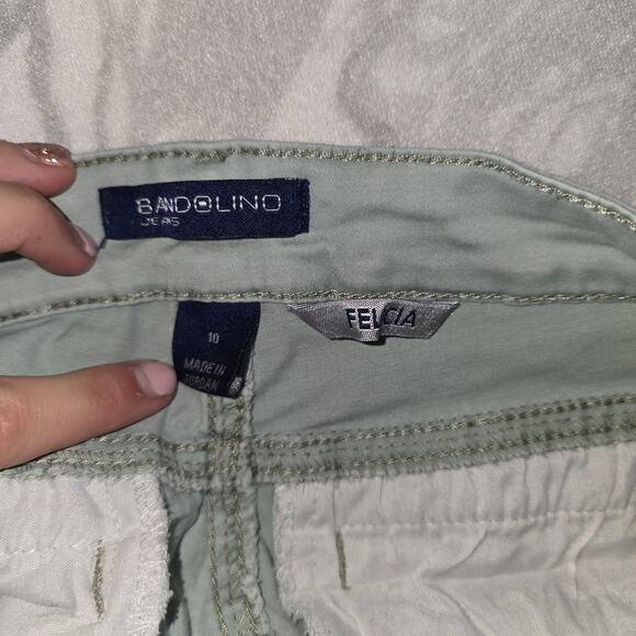 Bandolino Felicia Mint Green Pants Women's Size 10 - Picture 3 of 9